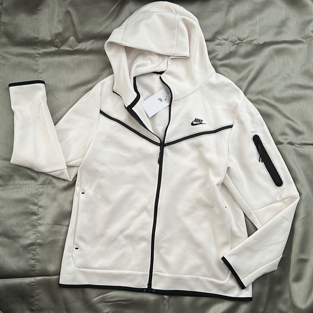 Nike Tech Fleece Full Zip Hoodie Phantom Black